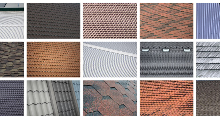 plusieurs types de toiture pour un prix de toiture au m2 différent